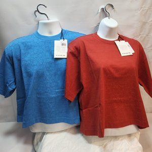 Coach crop tee (Pick your size)